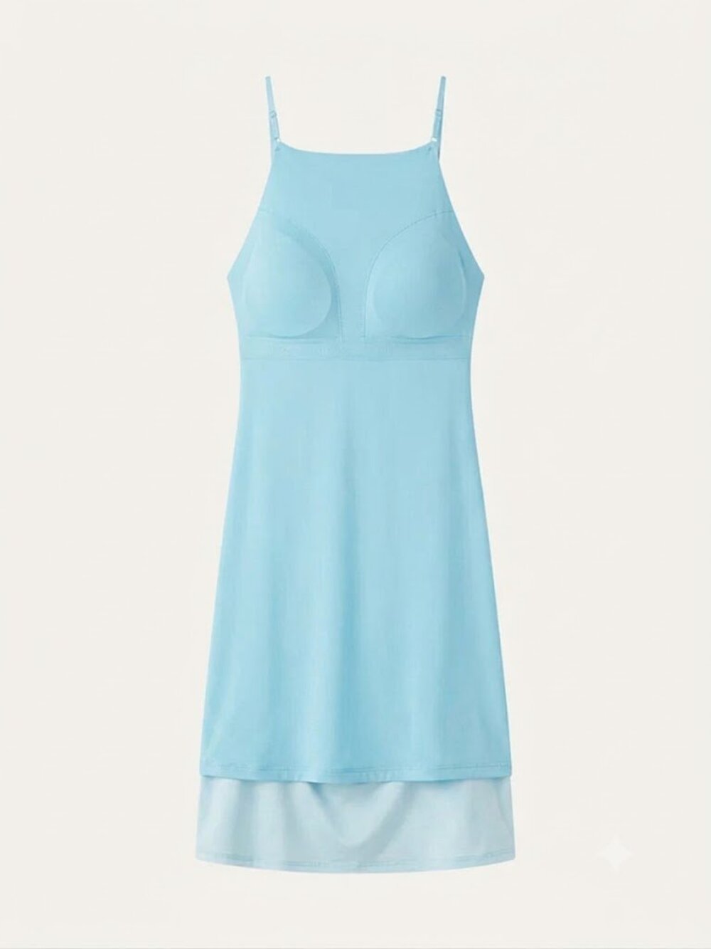 Ogl Cool Touch A-Line Ruched Mini Bra Dress M - Picture 5 of 15